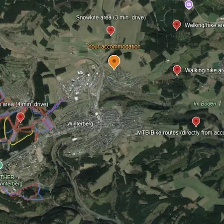 Benedenappartement In Met Uitzicht En Balkon *