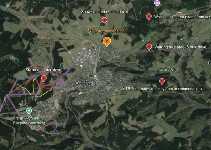 Benedenappartement In Met Uitzicht En Balkon *